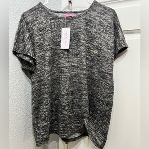 Isaac Mizrahi NWT textured knot top